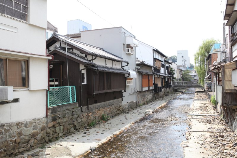 家の裏手には辰野川が流れており、長英が居住していた際には追手からすぐ逃れられるよう、川に降りられる梯子があったと言われている。