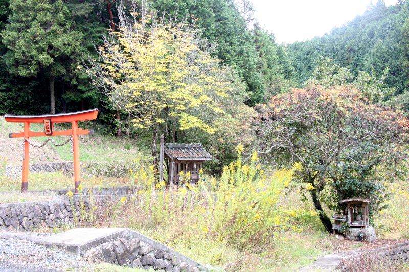 曽我十郎・五郎の首塚は、まるで兄弟寄り添っているように見える。