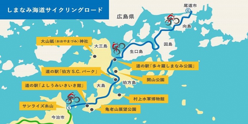 しまなみ海道サイクリング 瀬戸内を快走するサイクリングの楽しみ方 愛媛 旅の特集 愛媛県の公式観光サイト いよ観ネット